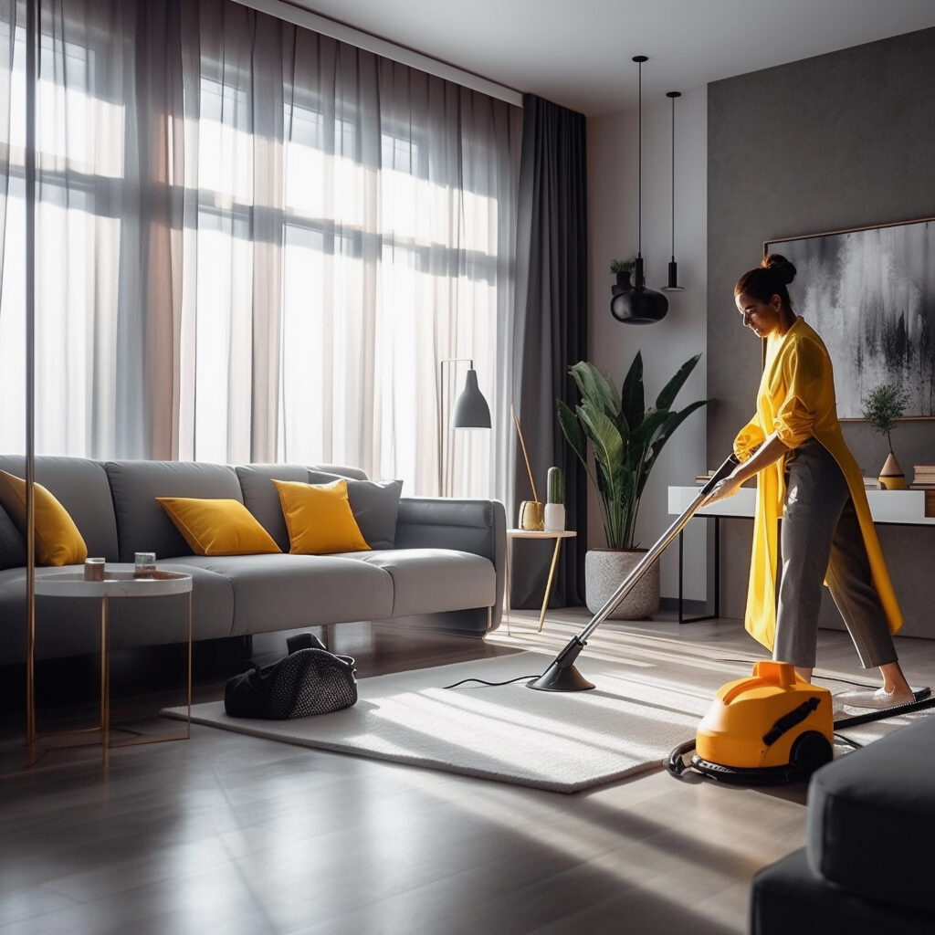 shine-serenity-woman-tending-house-with-love